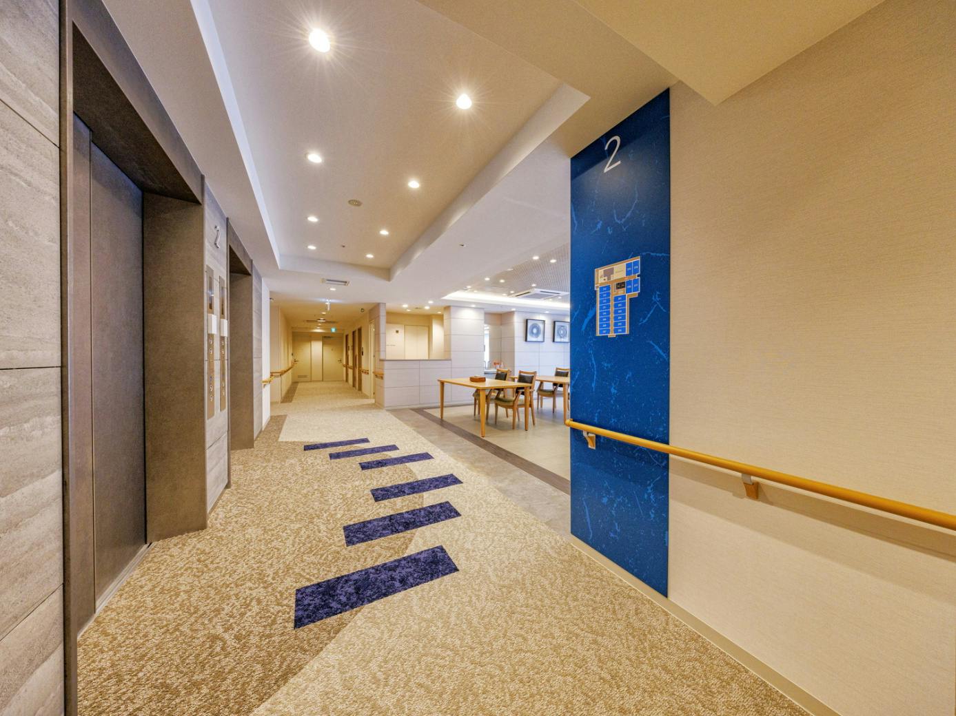 プレザングラン洗足 廊下