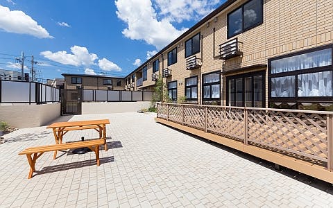 D-festa池田住吉 中庭