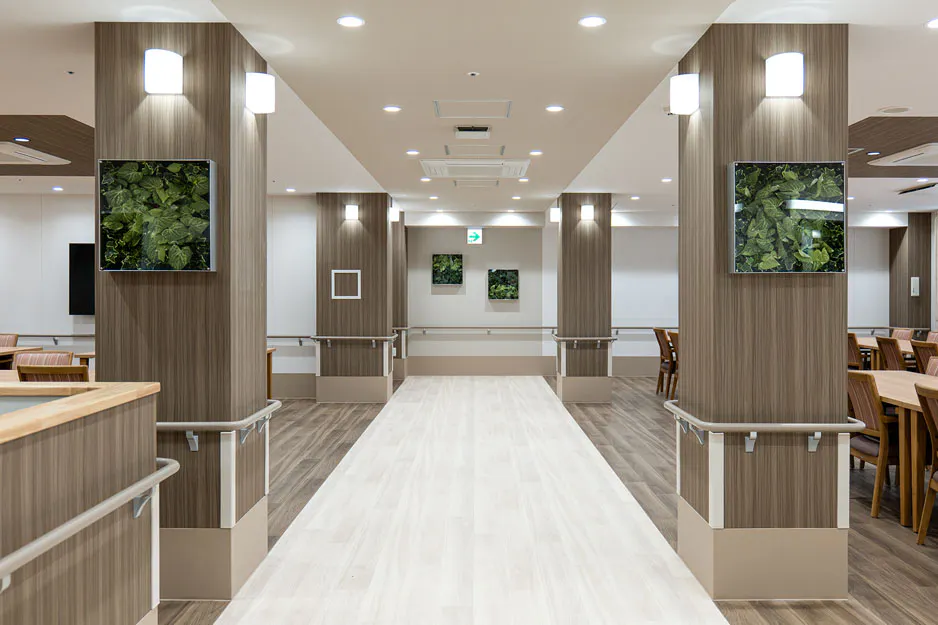 リアンレーヴ市ケ尾壱番館 食堂