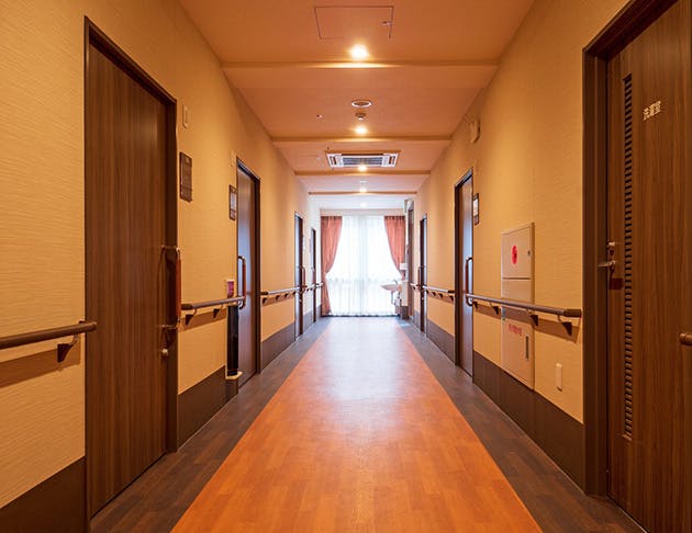 リアンレーヴ鷺ノ宮 廊下