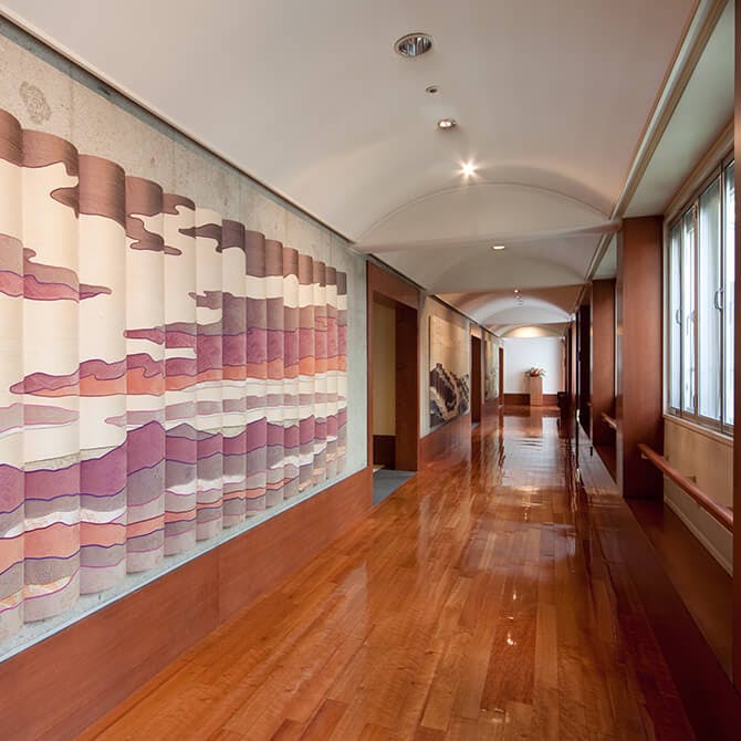 モーニングパーク主税町 廊下