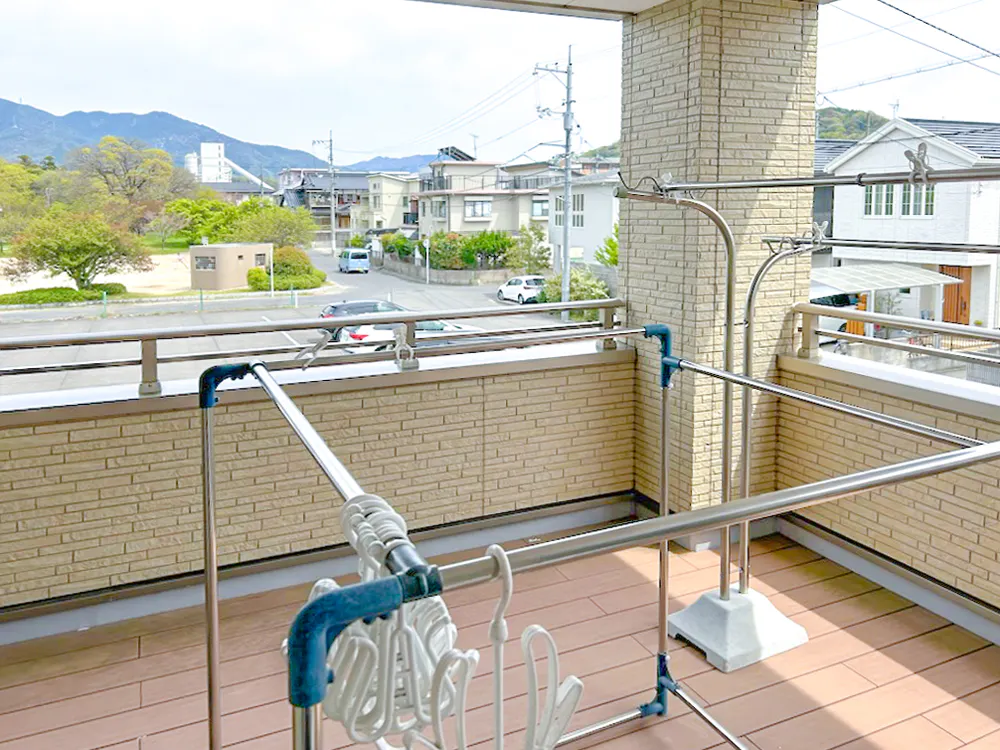 愛の家グループホーム広島八木 ベランダ
