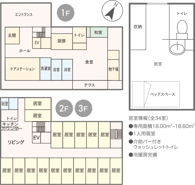 アリビオ長嶺南 間取図