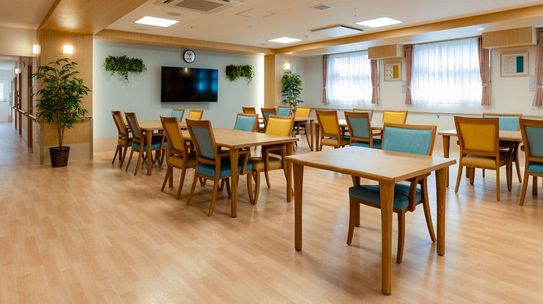 リアンレーヴ上尾 食堂兼機能訓練室（2F）