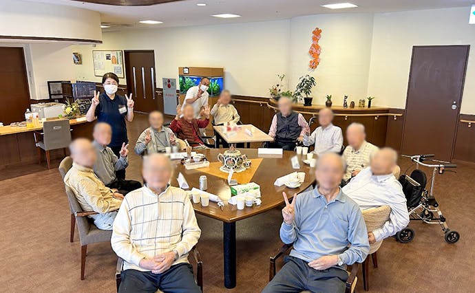 ヒューマンライフケア千葉院内の郷 父の日男子会
