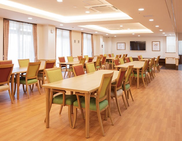 リアンレーヴ上板橋 食堂兼機能訓練室