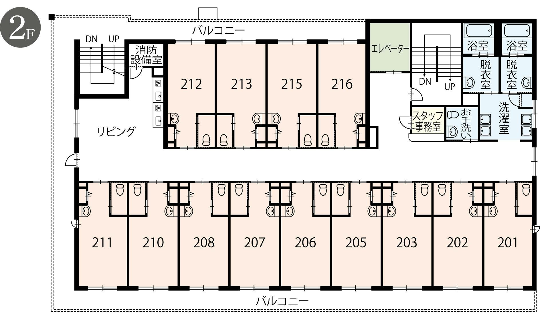 アムール姫路南 間取図