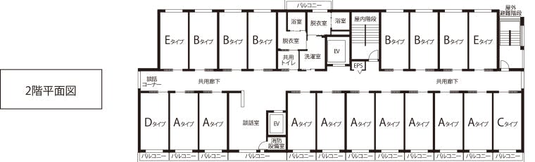 スラージュ馬渕 間取図