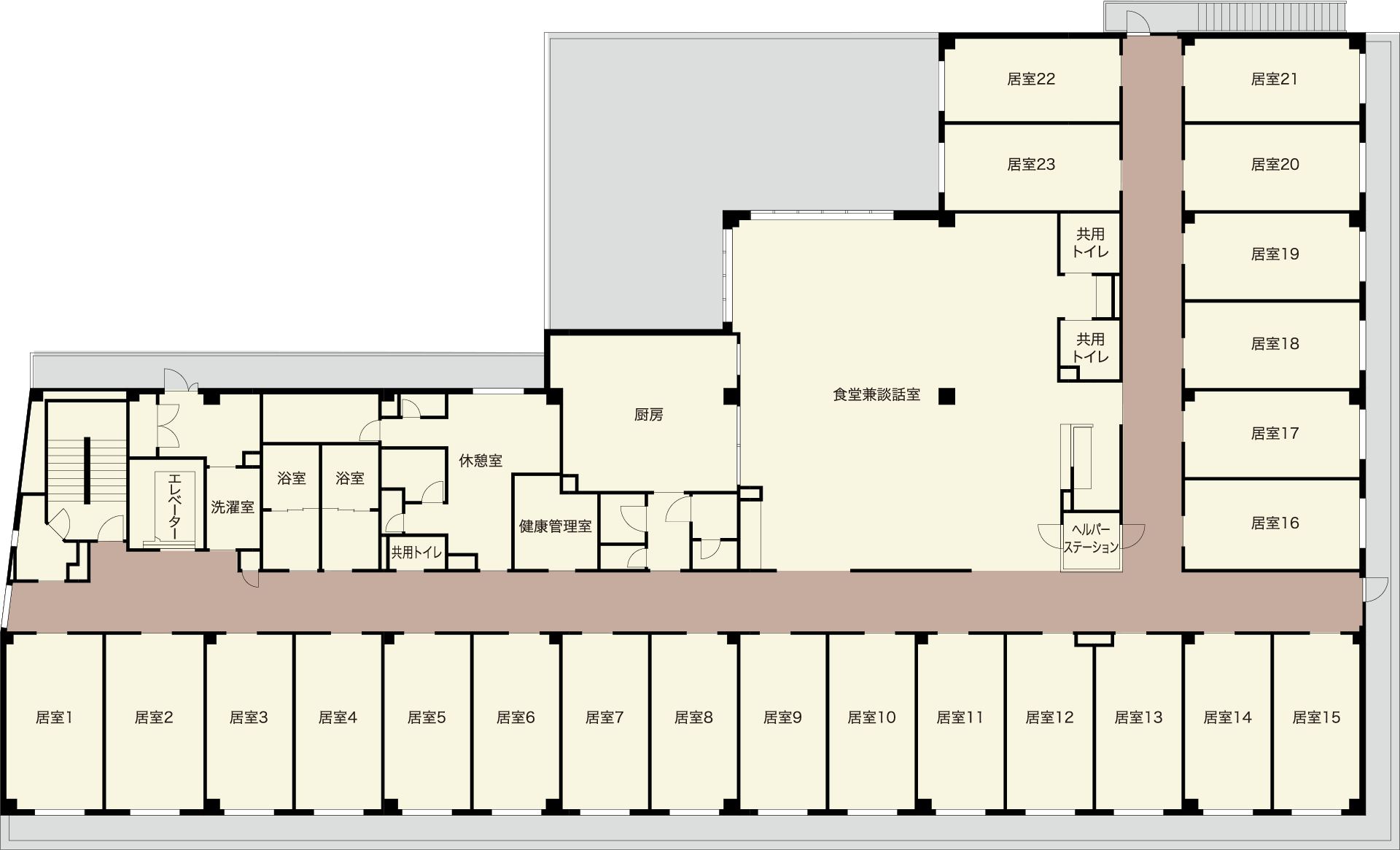 メヴィアンいずみ中央 間取図