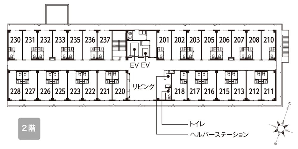 イリーゼ入間 間取図