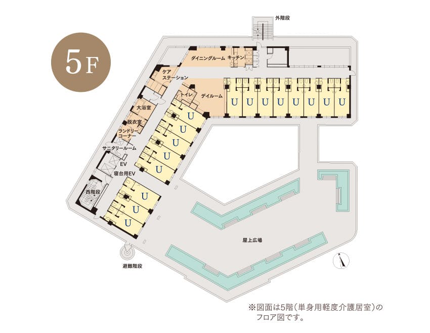 ゆうらいふ横浜 間取図