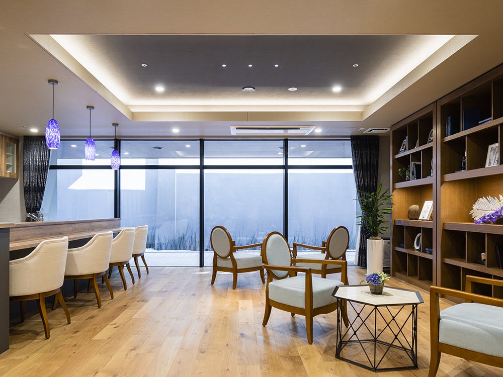 チャームプレミア鎌倉山 カフェコーナー