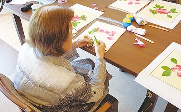 プレザンメゾン墨田立花 作品作り