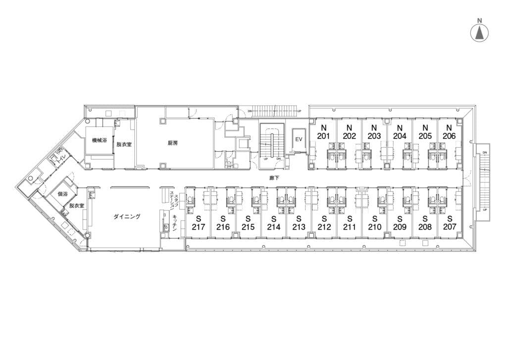 アズハイム葛飾白鳥 間取図
