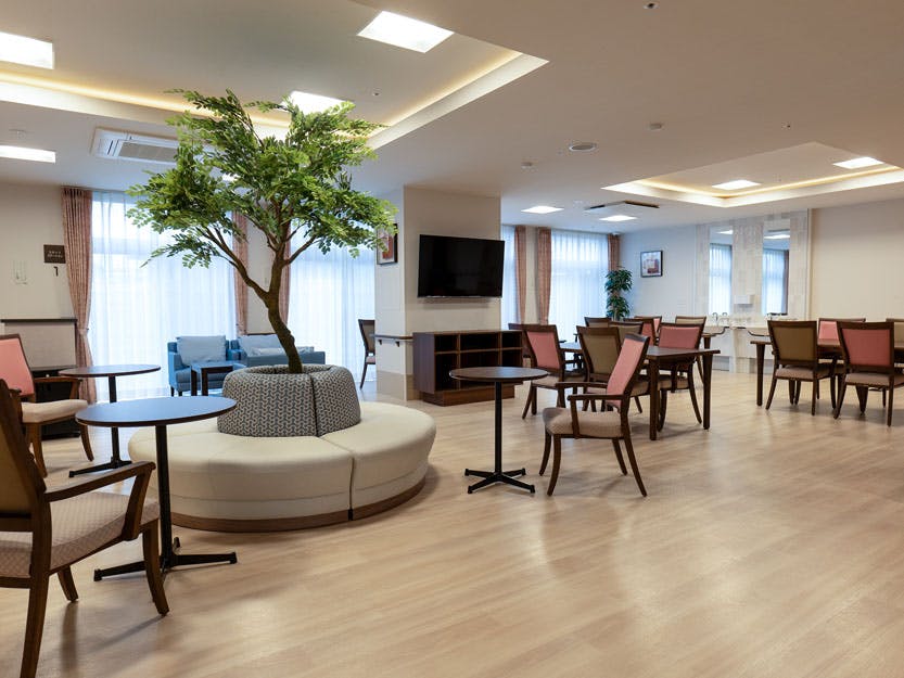 リアンレーヴ明石 食堂兼機能訓練室（1F）