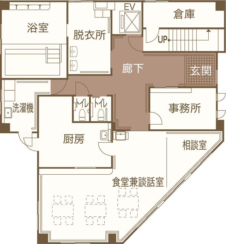 医療支援住宅メディホスくげぬま 間取図