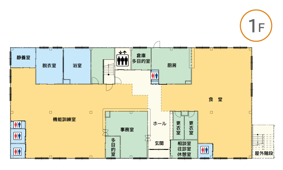 ケアホーム寝屋川宝町 間取図