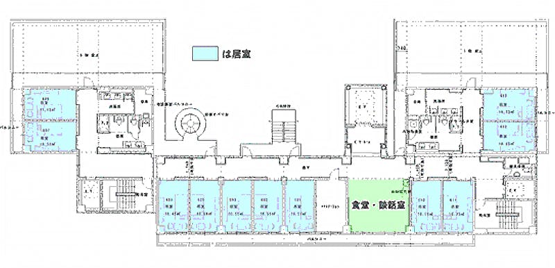 メディクスケアホーム松戸 間取図