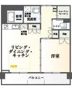 ドーミー岩槻LeviⅠ 間取図