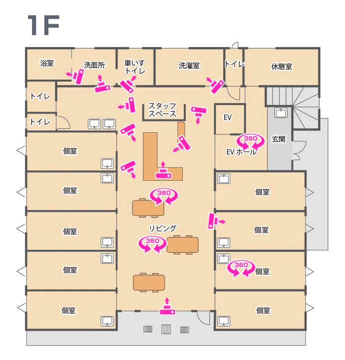 せせらぎの丘 間取図