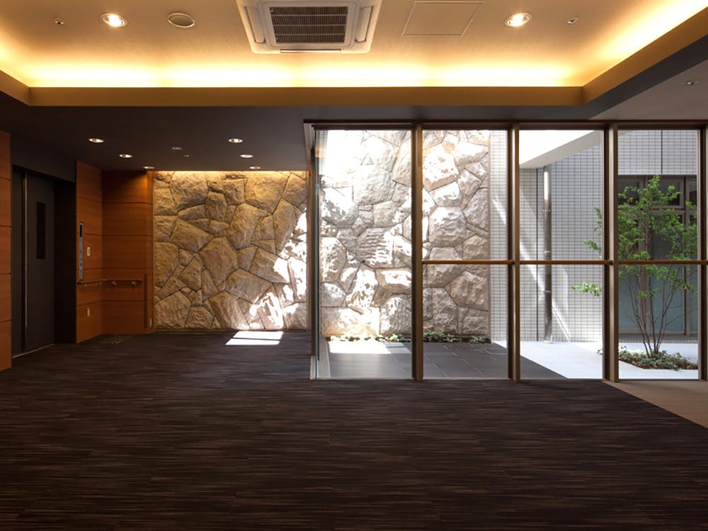 チャーム京都音羽 中庭