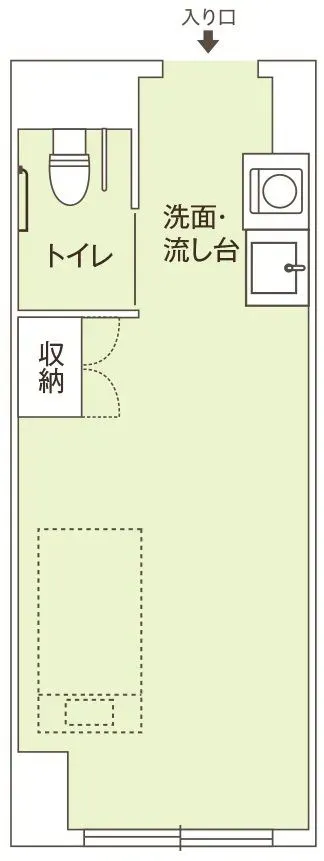 ココファン創成川イースト 間取図