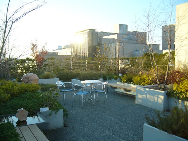 ハートランド川口明生苑 屋上庭園