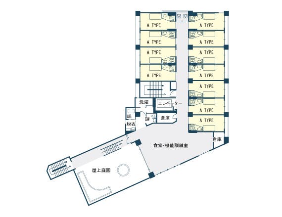 フェリエドゥ高座渋谷 間取図