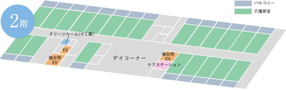 カルナス城野駅前 テラス
