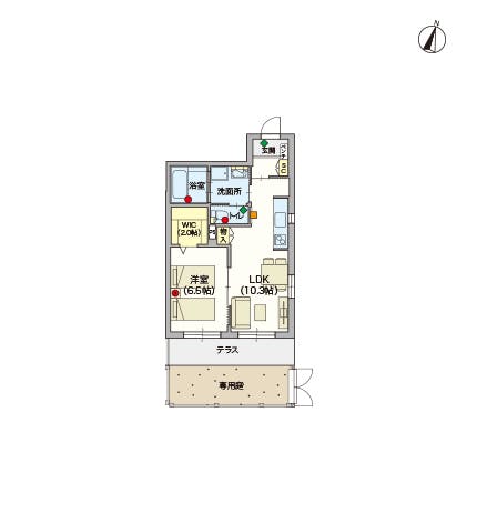 ヘーベルVillage湘南台Ⅱ 間取図
