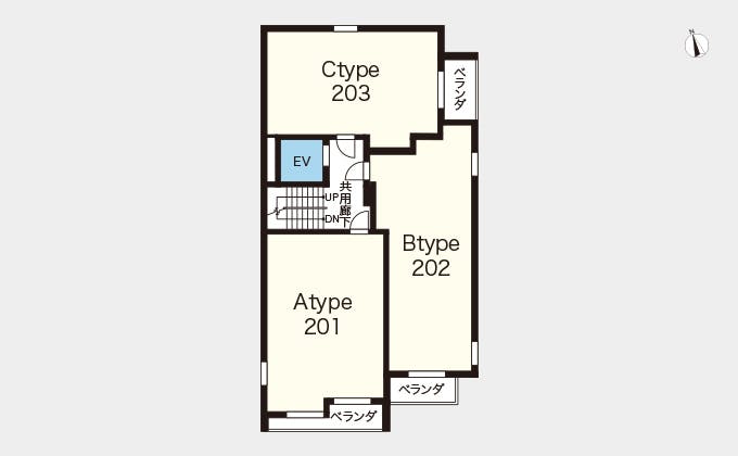 ヘーベルVillage千駄ヶ谷 間取図