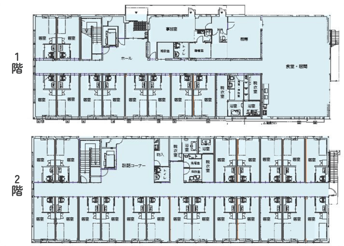 サービス付き高齢者向け住宅花みずき白岡 間取図