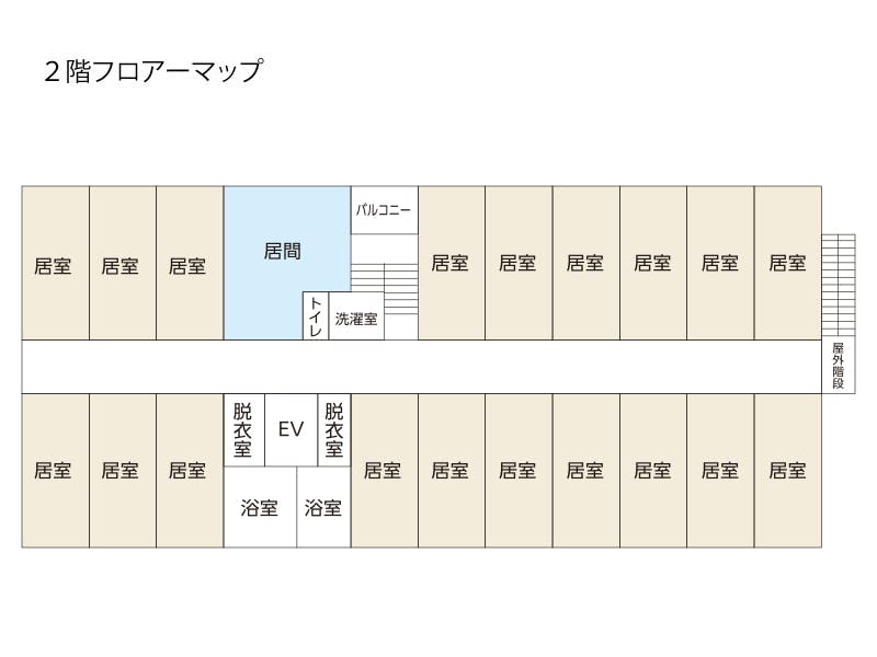 ヴィラまえの 間取図