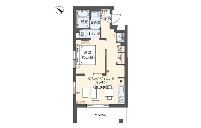 グランドマスト八幡山 間取図