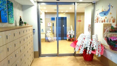 HIBISU城北公園通 エントランス内側