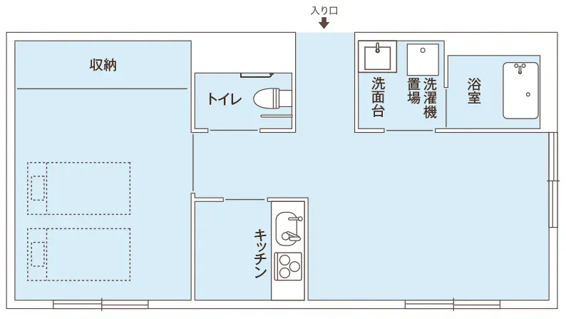 ココファン小樽駅前 間取図