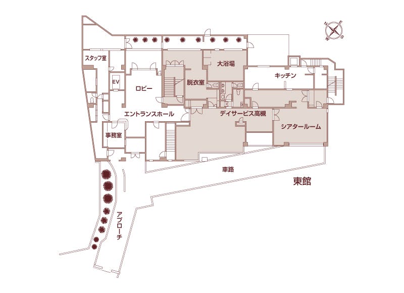 ラビアンローズ高槻 間取図
