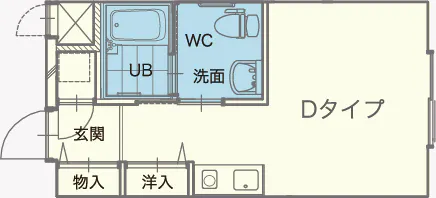 虹の家北郷 間取図