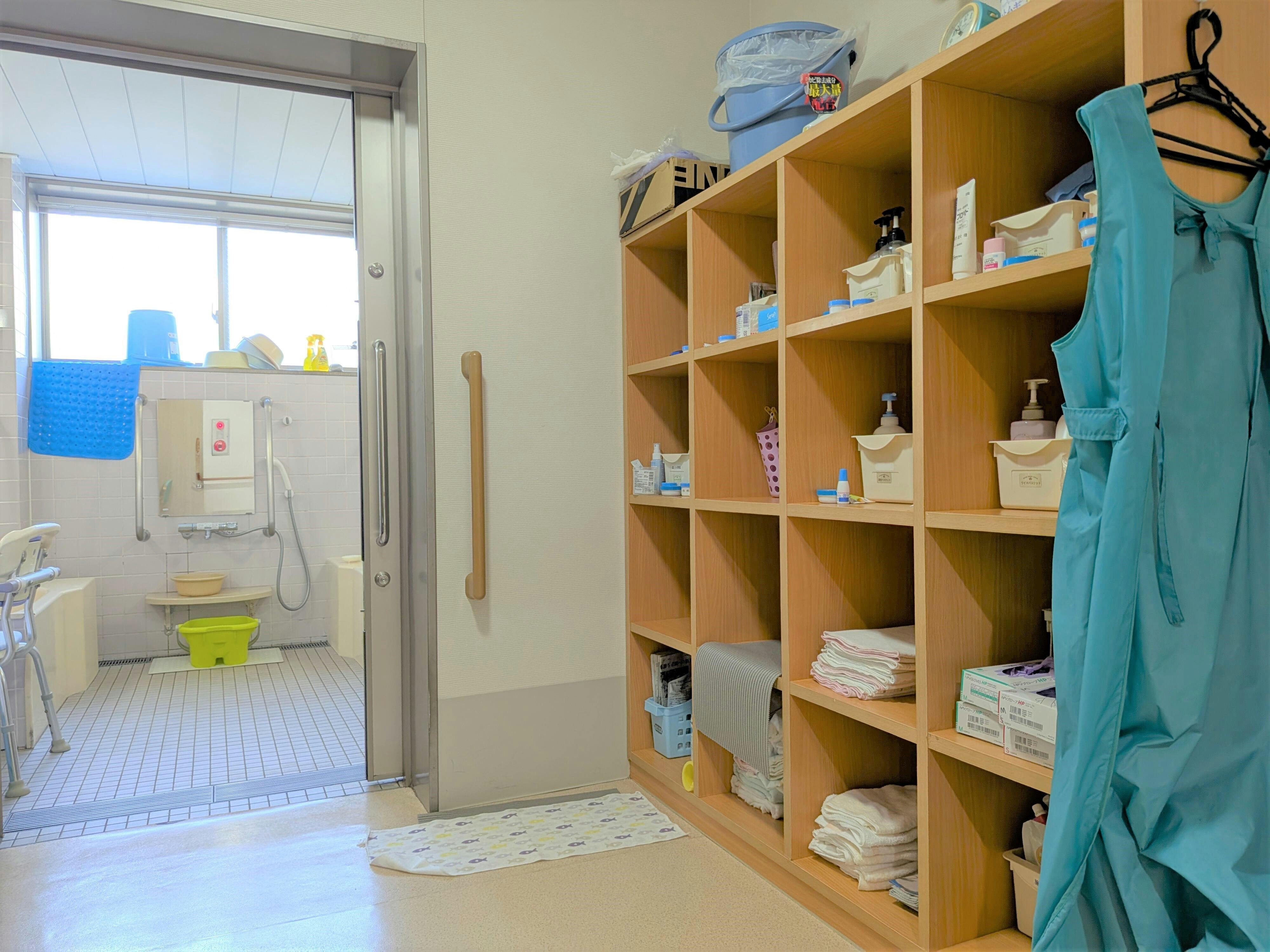 ライフパートナー戸坂 脱衣所