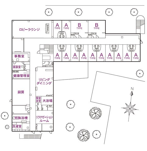 サンライズ・ヴィラ綾瀬 間取図