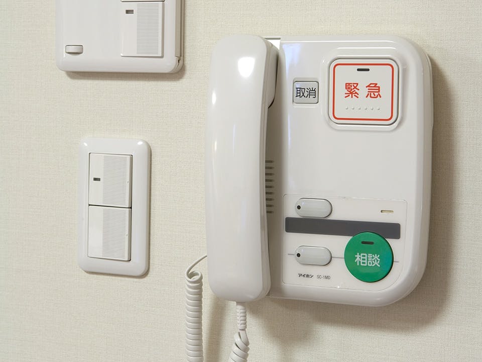 プラテシア千葉みなと 緊急呼び出し付きインターホン