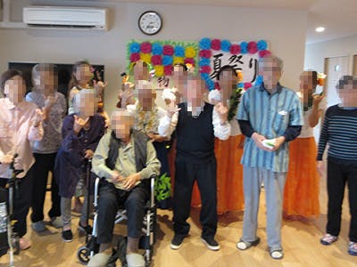 グループホーム花物語こくぶんじ 夏祭り