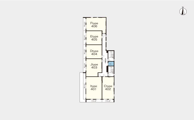 ヘーベルVillage大田六郷 間取図