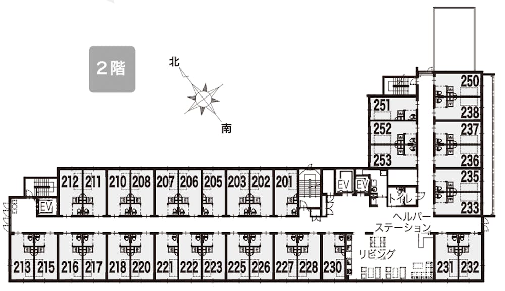 イリーゼ西岡 間取図