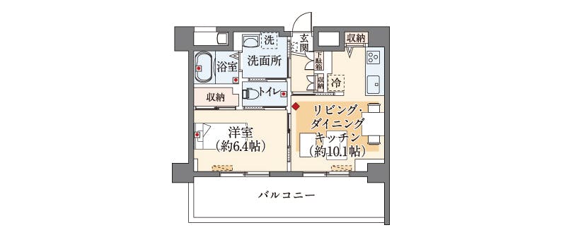 マストクレリアン鎌倉 間取図