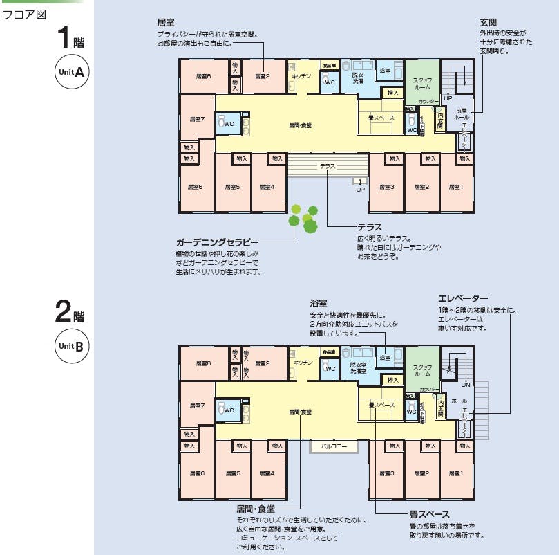 ニチイケアセンター横浜鶴ヶ峰 間取図