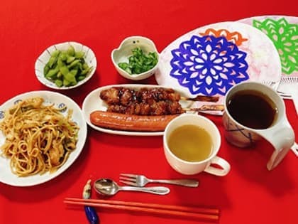 グループホームエクセレント水元公園 縁日の様な食事