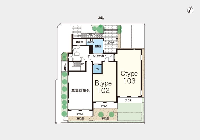ヘーベルVillage宮原日進 間取図