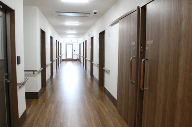 ハピネスよもぎの里 廊下