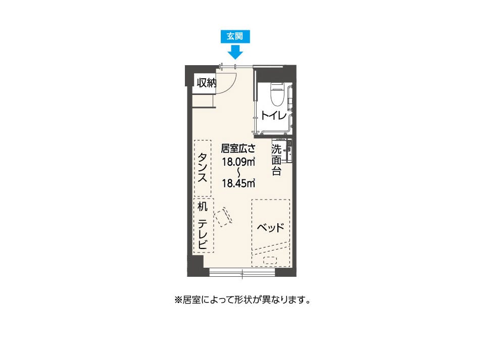 チャームスイート宝塚中山 間取図
